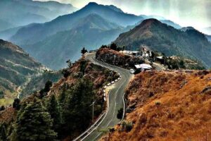 self drive rental car trip to Dhanaulti